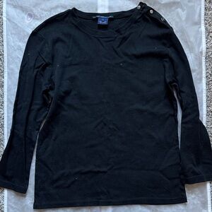 Ralph Lauren Sport Black Cotton Tee